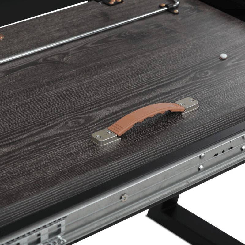 Jedálenský stôl rozkladací, 160-240 cm, sivý dub