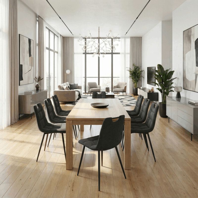 Stolička jedálenská, madlo, ľahko čistiteľná čierna látka