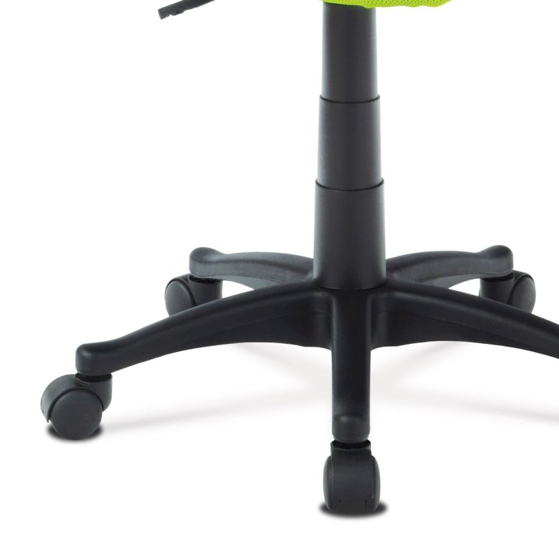 Ľahká kancelárska stolička v zelenej farbe