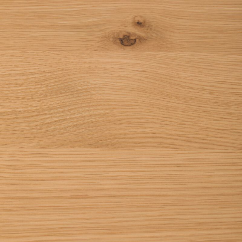 Moderný jedálenský stôl 160x90, dýha dub, čierny kov