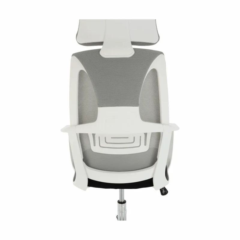 Kancelárske kreslo v sivo-čiernej látke