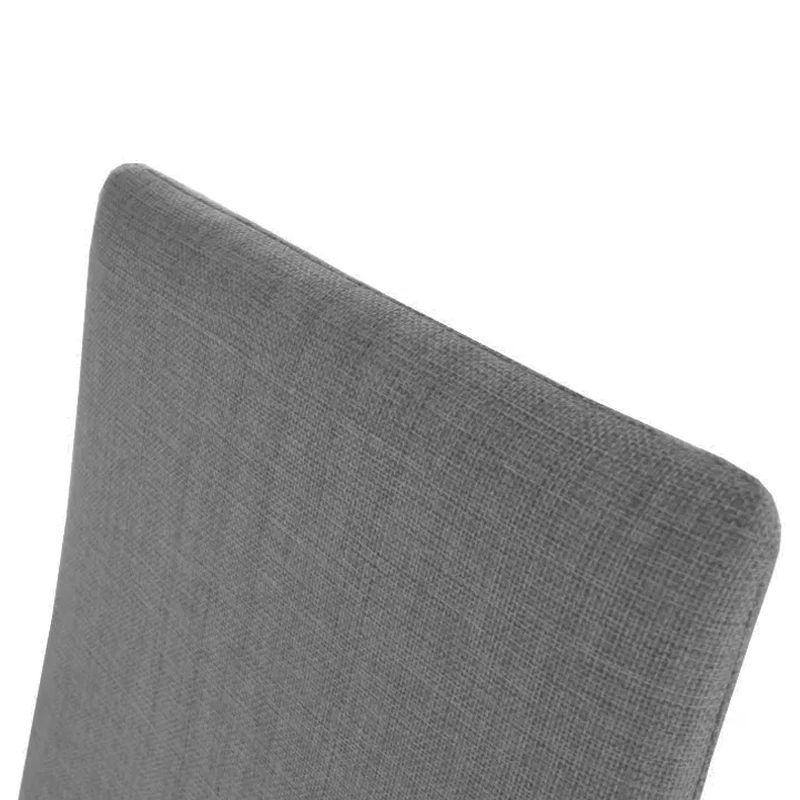 Jedálenská stolička do kuchyne látka tmavosivá