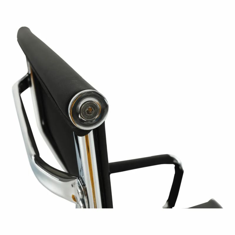 Moderné kancelárske kreslo čierne s vysokým operadlom