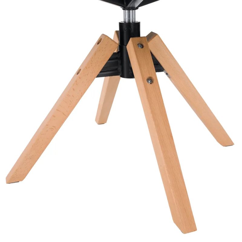 Moderné otočné kreslo čalúnené látkou neomint