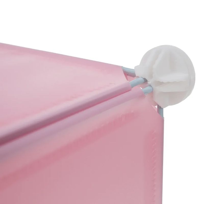 Detská modulárna skriňa, ružová/detská