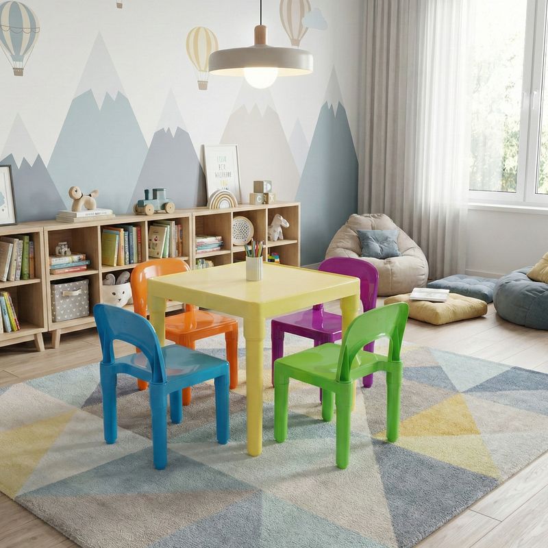 Detský set 1+4, viacfarebný