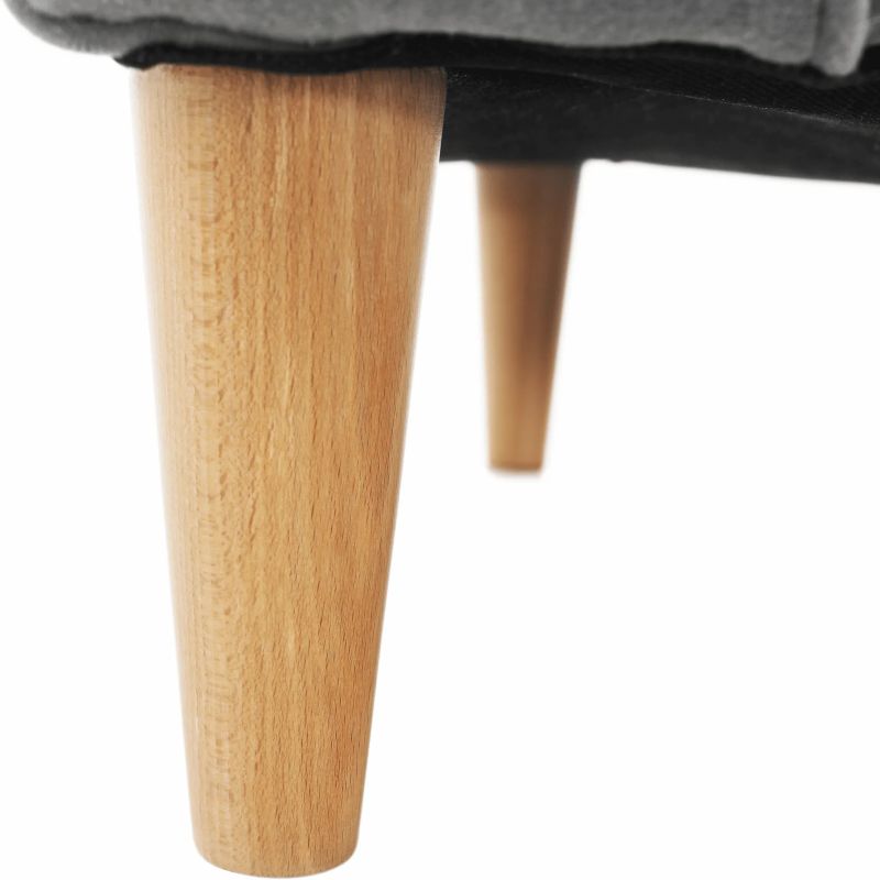 Dizajnový ušiak, látka sivá