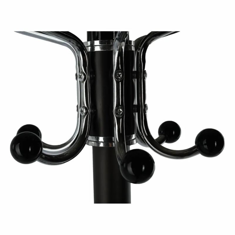 Stojanový vešiak, čierny