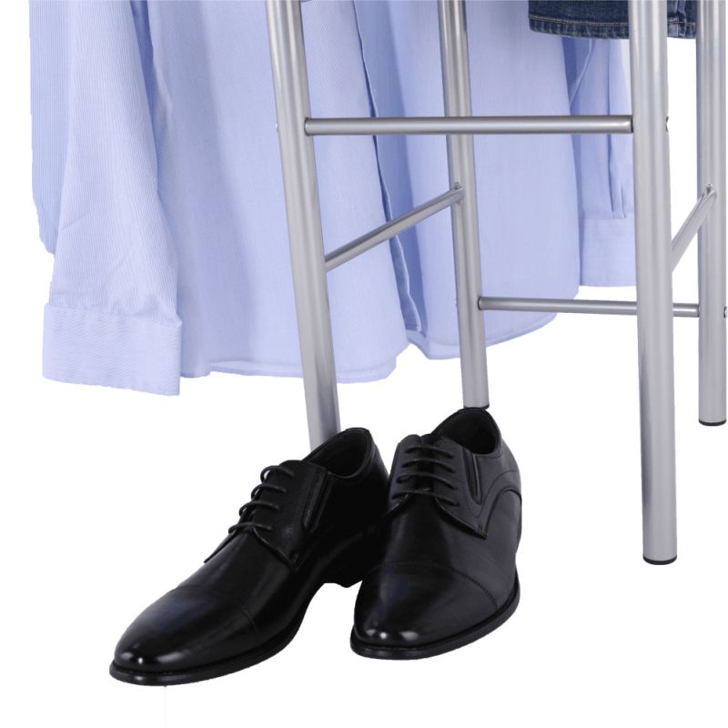 Nemý sluha so stoličkou, buk/strieborný