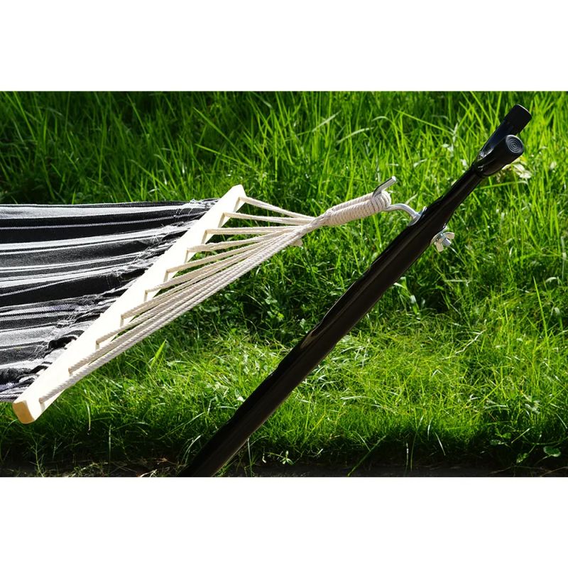 Stojan na hojdaciu sieť TYP 3, čierny