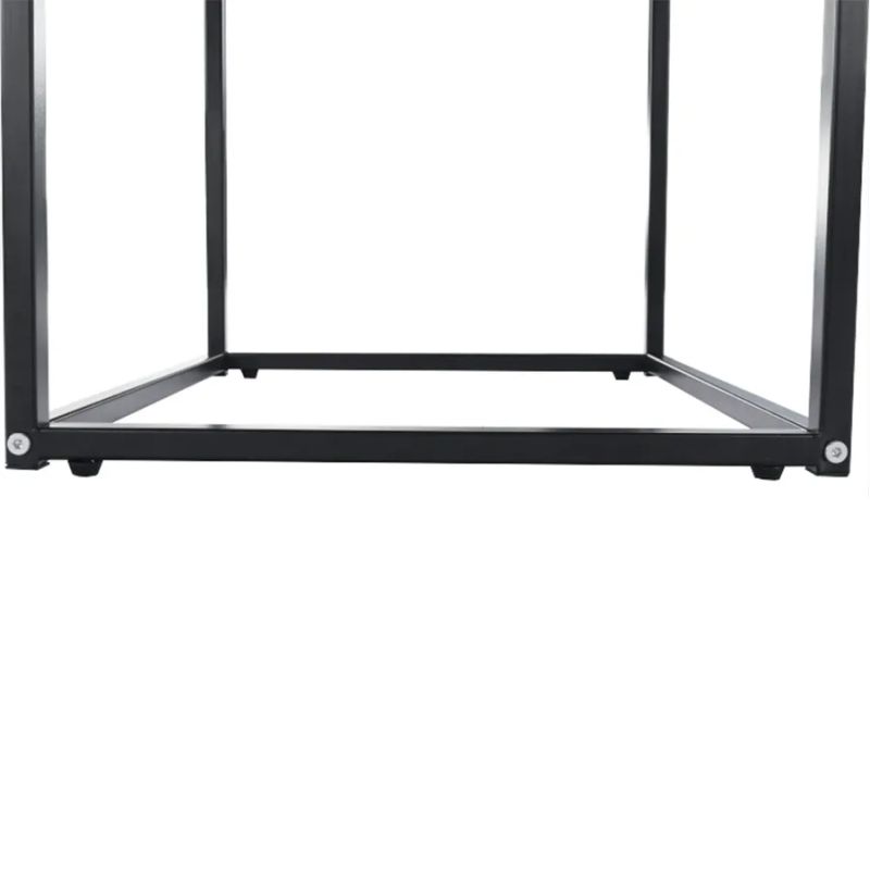 Všestranný príručný stolík, dub/čierna