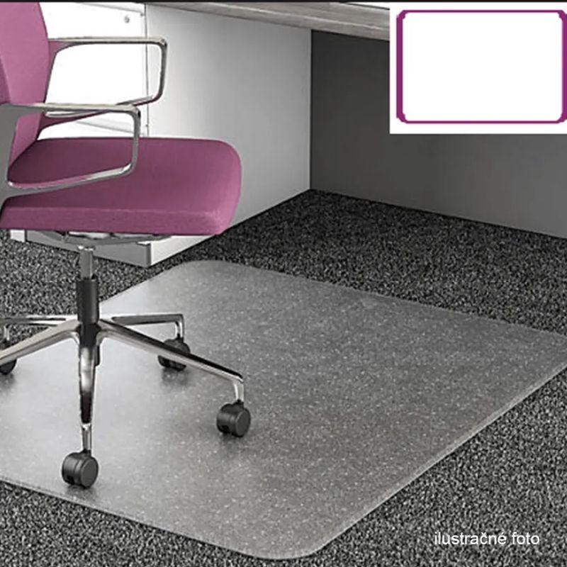 Ochranná podložka pod stoličku, 120x90 cm, 0,5 mm, TYP 2