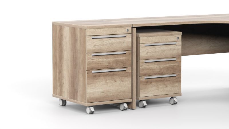 Kontajner zásuvkový vysoký, do kancelárie - viac farebných prevedení