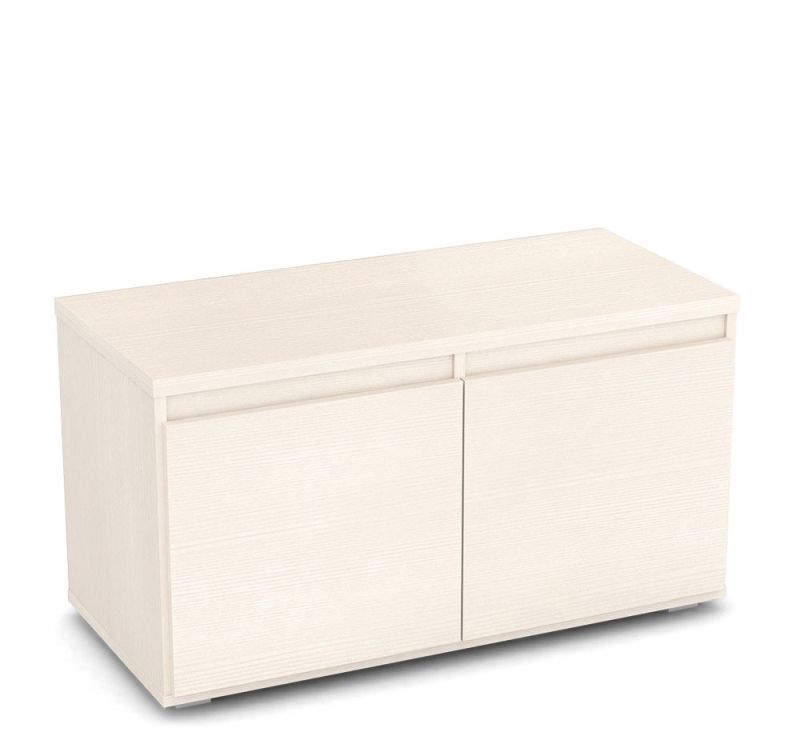 Komoda 2-zásuvková nízka - viac farebných prevedení