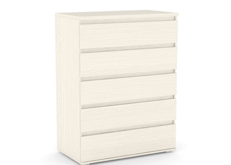 Komoda 5x zásuvka - viac farebných prevedení