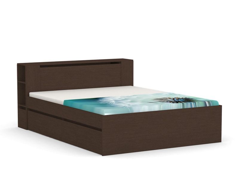 Pohodlná manželská posteľ s úložným priestorom a stolíkmi, 160 - viac farebných prevedení