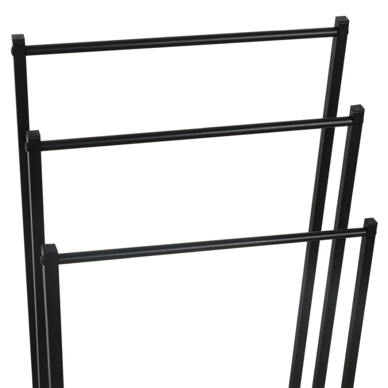 Stojan na uteráky, čierny