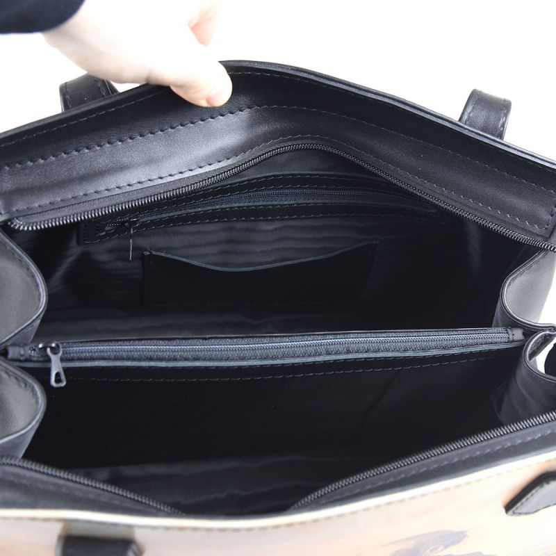 Ručne maľovaná dámska kabelka inšpirovaná motívom Michelangelo - The Doni Tondo