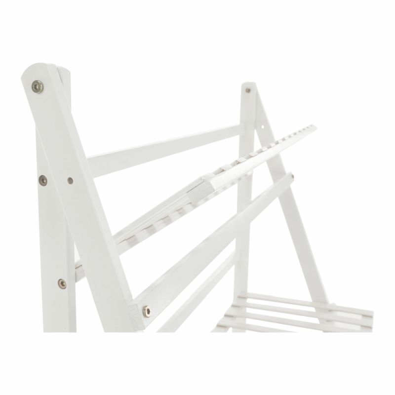 Skladací regál, biely, TYP 1