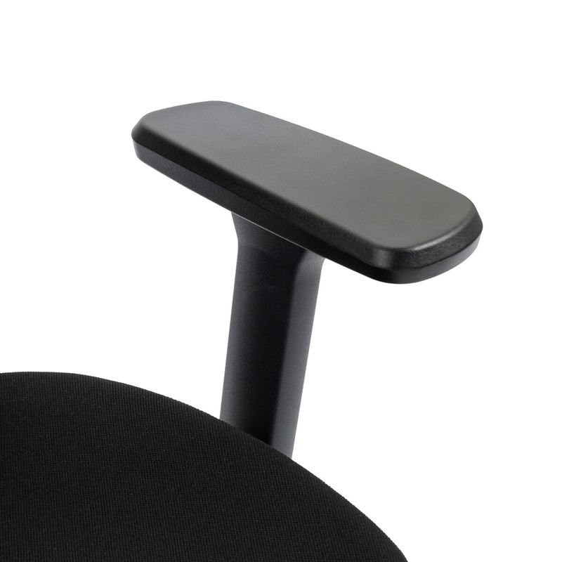 Ergonomická kancelárska stolička čierna, sieťované operadlo, 120 kg