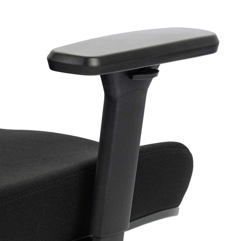 Ergonomická kancelárska stolička čierna, sieťované operadlo, 120 kg