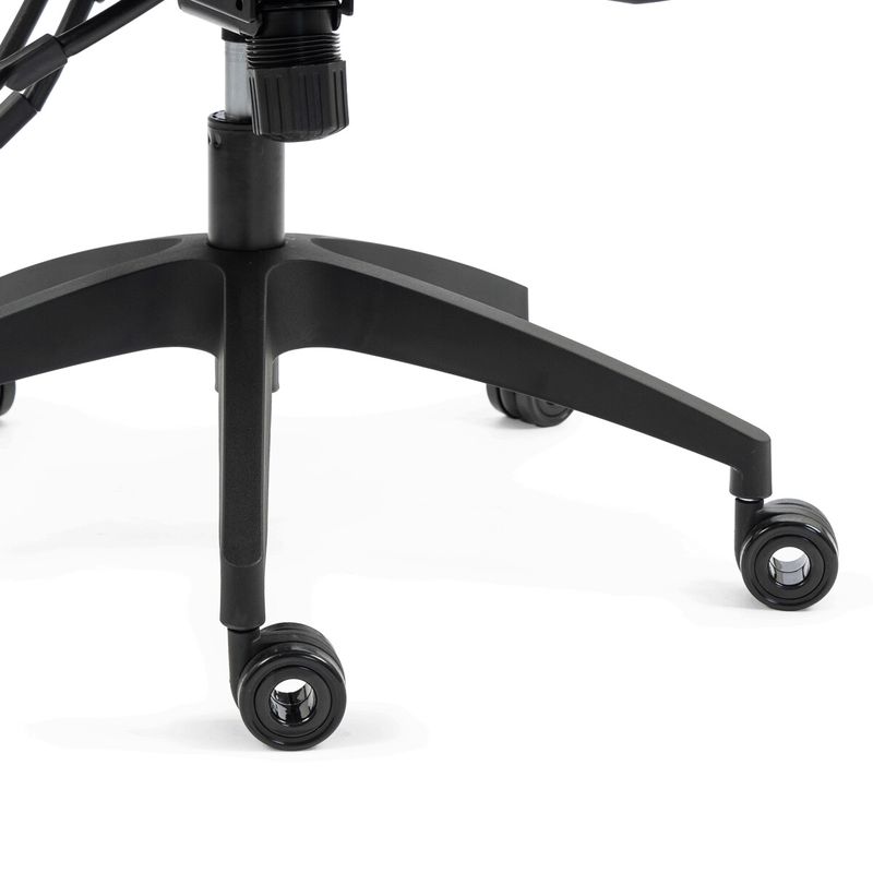 Ergonomická kancelárska stolička čierna, sieťované operadlo, 120 kg