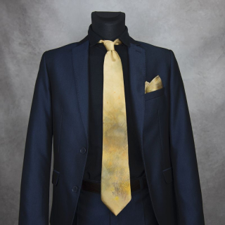 Hodvábna kravata + vreckovka LIMITED_45