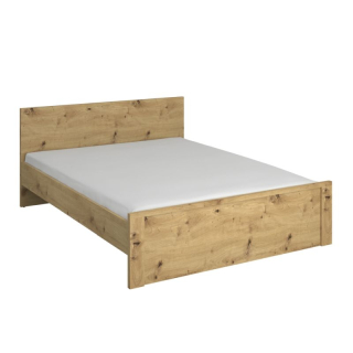 Praktická posteľ, 160x200, dub artisan