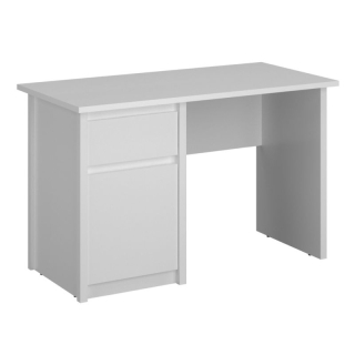 PC stôl 1D1S 120, biely