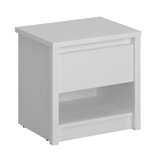 Nočný stolík 1S, biely