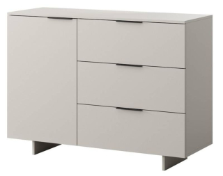 Komoda 1D3S, pieskovo béžová