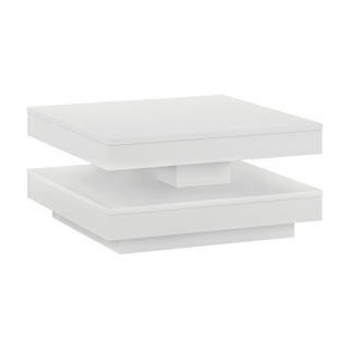 Konferenčný stolík s moderným dizajnom vo farebnom prevedení biela