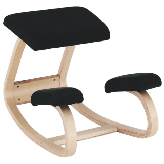 Balančná kľakačka, čierna-prírodná