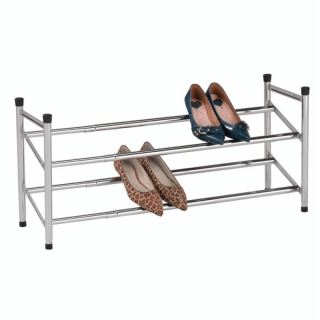 Dvojradový botník, nastaviteľný