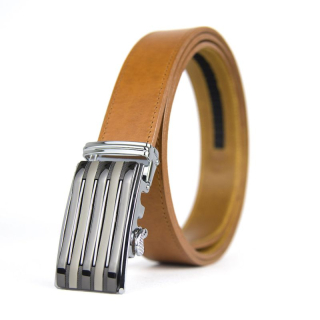 Opasok z pravej kože s automatickou prackou WOLVERINE - Koňaková