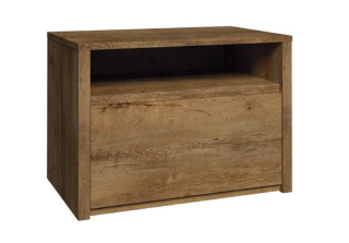 Nočný stolík bez úchytiek lefkas ciemny