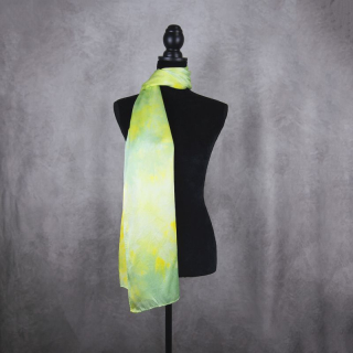 Hodvábny šál LIMITED_04, Vyrobený na Slovensku, 175 x 45cm