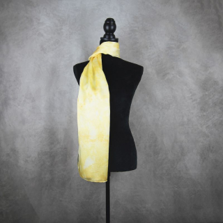 Hodvábny šál LIMITED_30, Vyrobený na Slovensku, 175 x 45cm