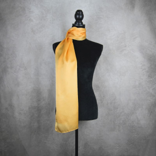 Hodvábny šál MARHUĽOVÝ, Vyrobený na Slovensku, 175 x 45cm