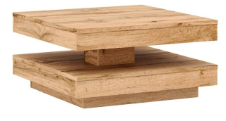 Konferenčný stolík v minimalistickom dizajne, dub wotan