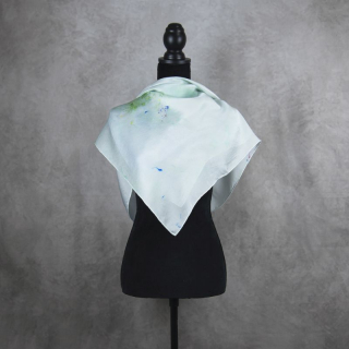 Hodvábna šatka LIMITED_203, 90 x 90cm