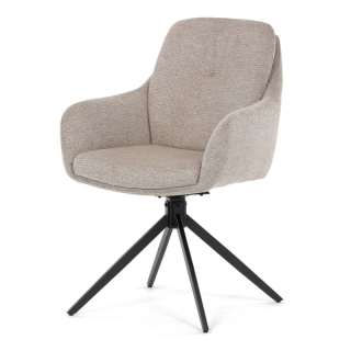 Stolička, 180° otočný mechanizmus, lanýžová vodeodolná látka