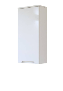 Kúpeľňová skrinka WHITE 830 biela/biely vysoký lesk