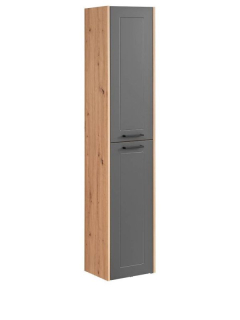 Skrinka do kúpeľne 800 graphite/artisan oak