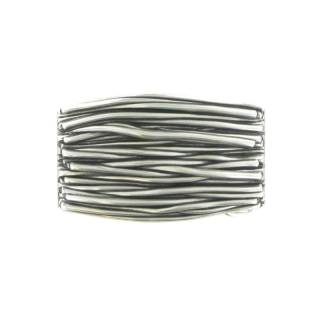 Dizajnová kovová pracka STEM, 40mm