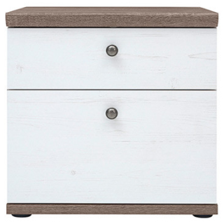 Nočný stolík, borovica canyon-dub sonoma trufel