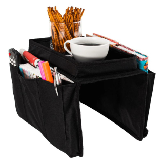 Organizér na pohovku, čierna