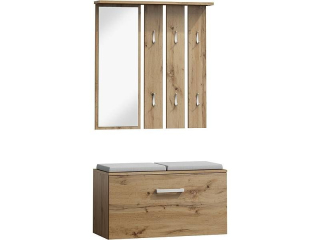 Klasická predsieňová stena P-001, dub wotan