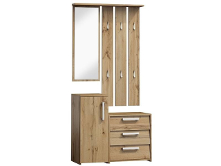 Klasická predsieňová stena P-002, dub wotan