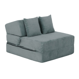 Skladací matrac do tvaru kresla, mentolová